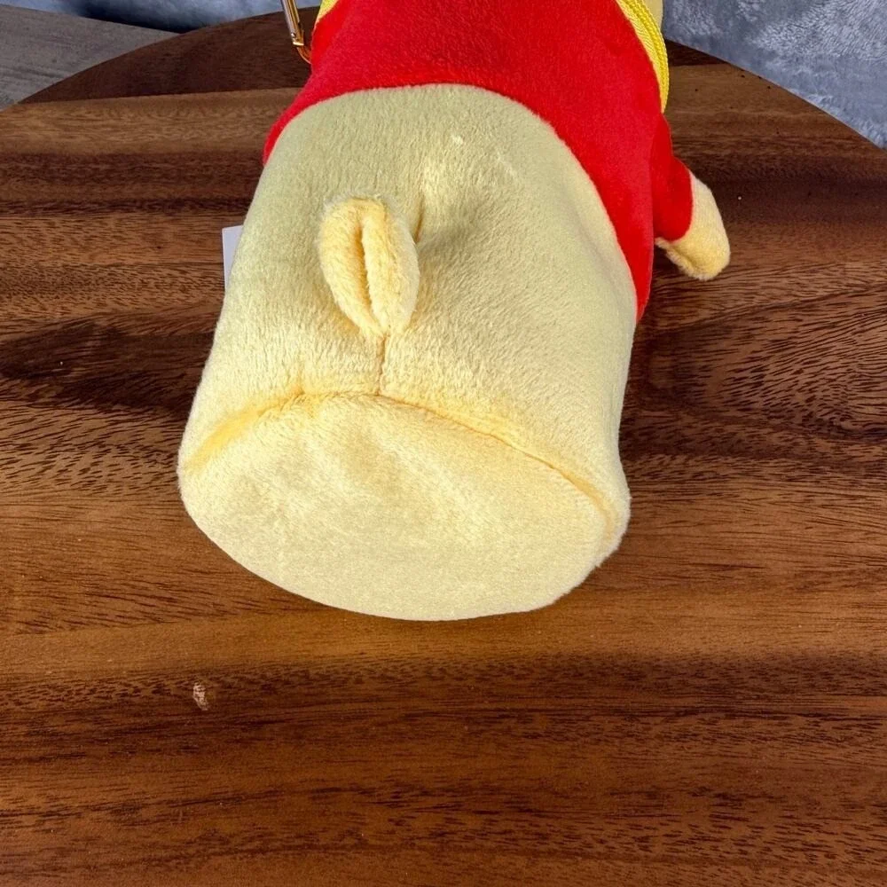 Disney Winnie The Pooh Socks 2T-4T 5 Pairs Socks and Reusable Plush Pouch